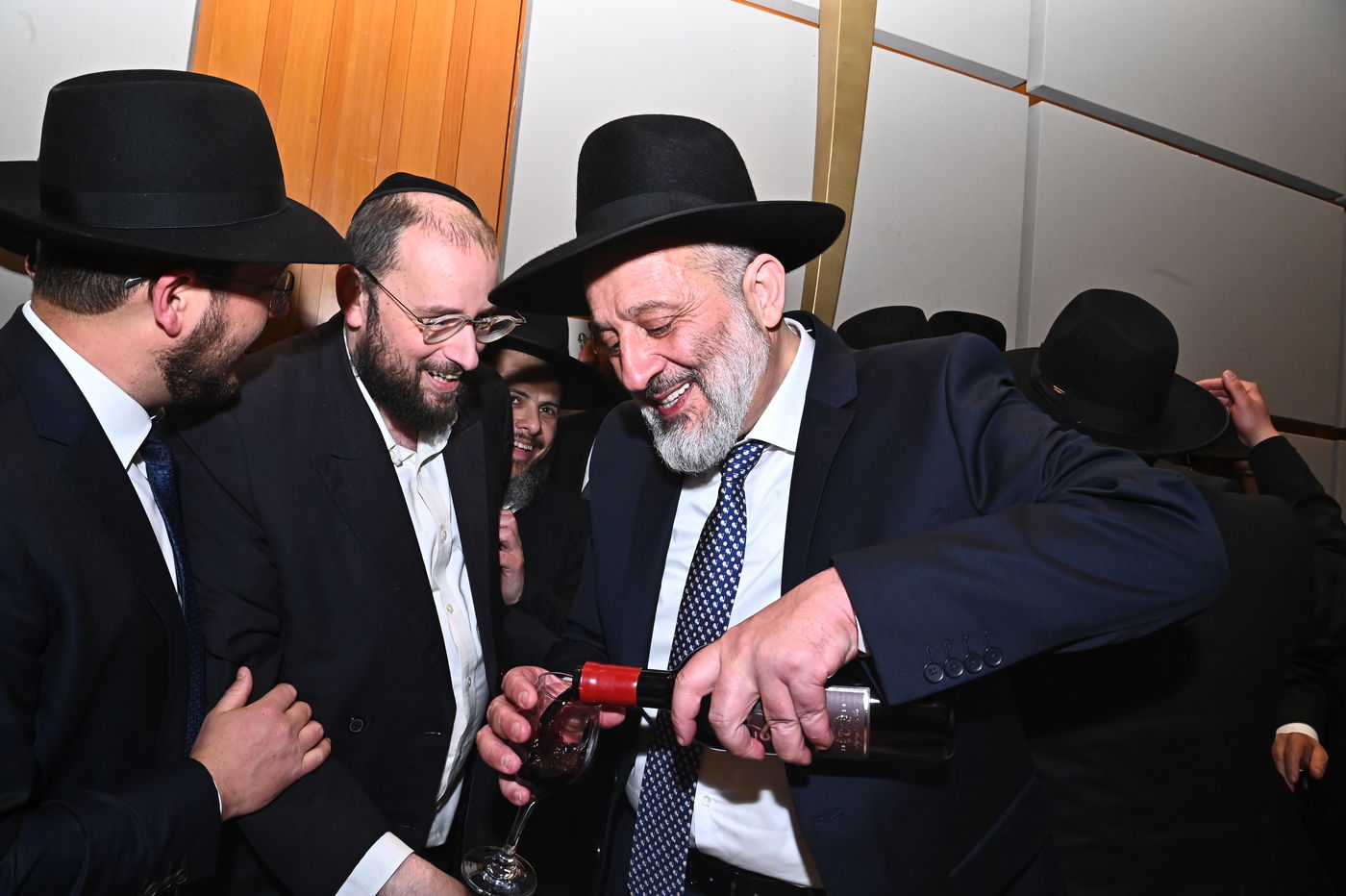 שמחת נישואי נכדת היו"ר ש"ס הרב אריה דרעי