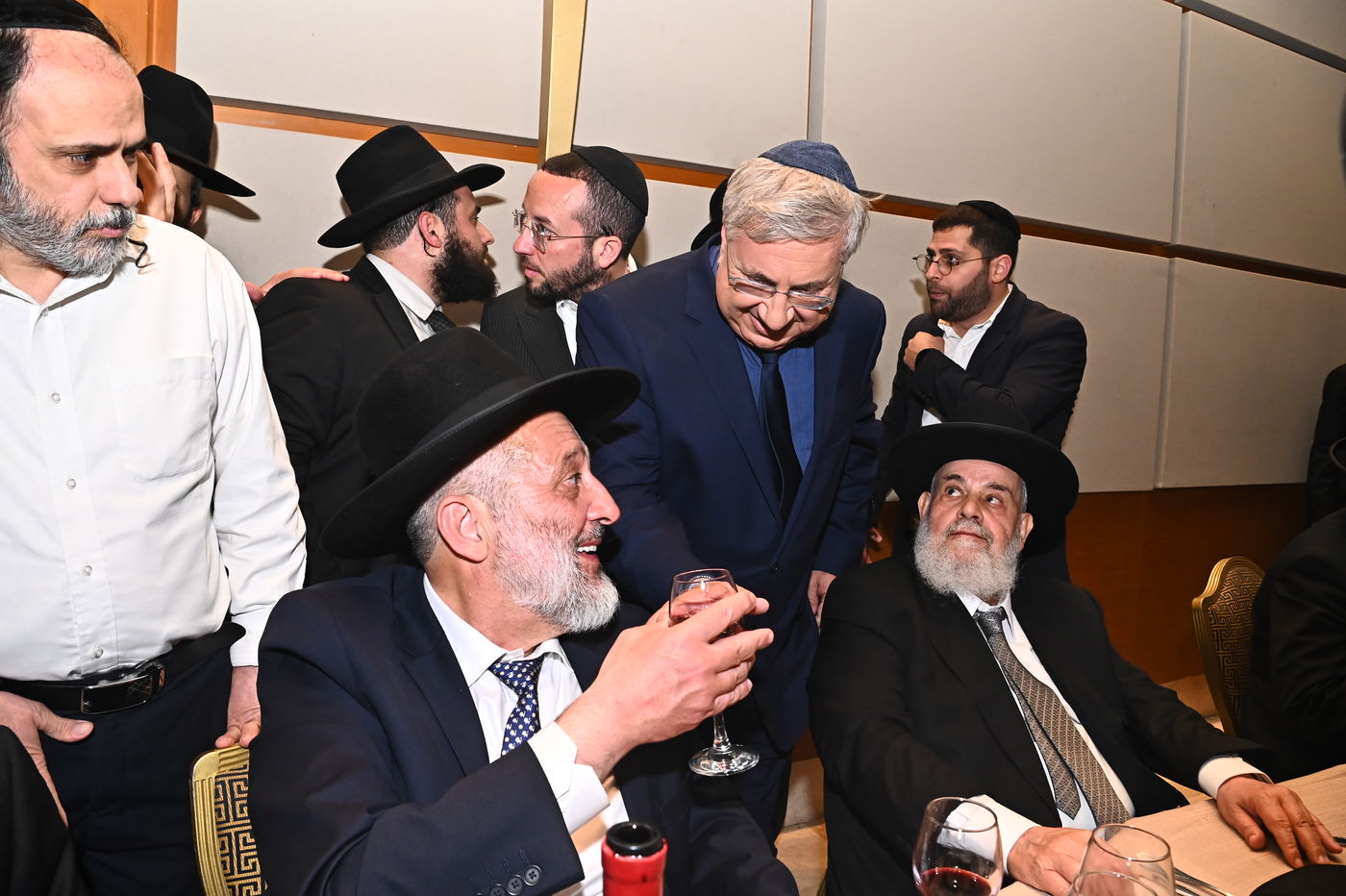 שמחת נישואי נכדת היו"ר ש"ס הרב אריה דרעי