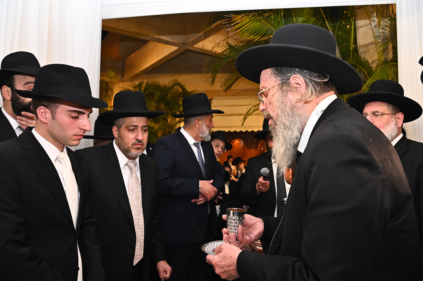 שמחת נישואי נכדת היו"ר ש"ס הרב אריה דרעי