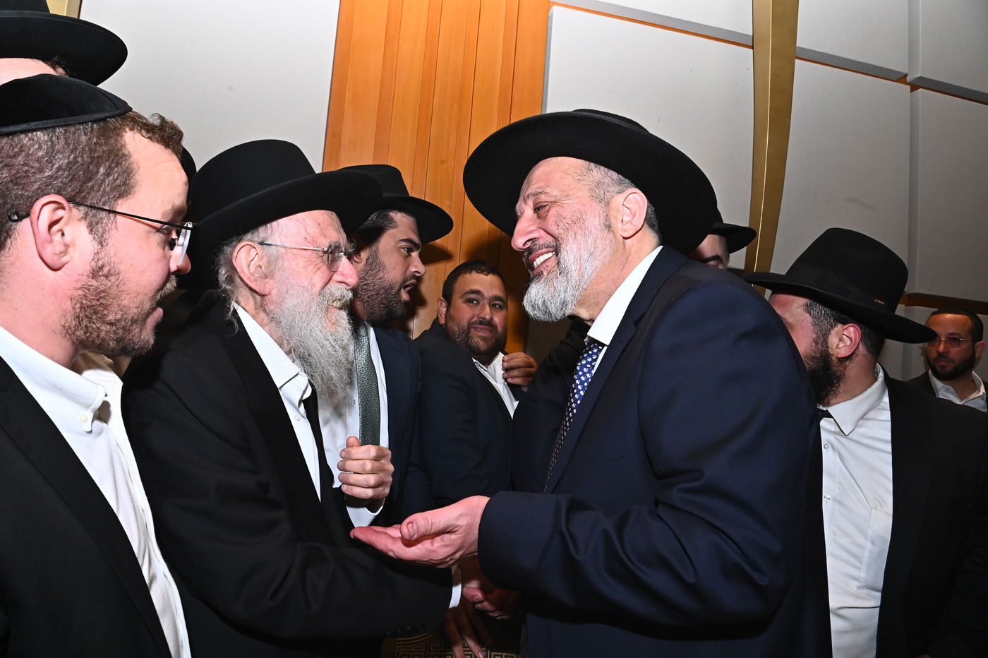 שמחת נישואי נכדת היו"ר ש"ס הרב אריה דרעי