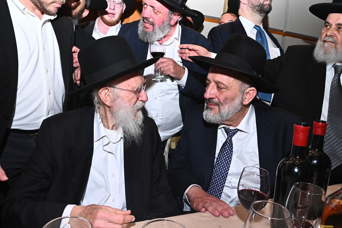 שמחת נישואי נכדת היו"ר ש"ס הרב אריה דרעי