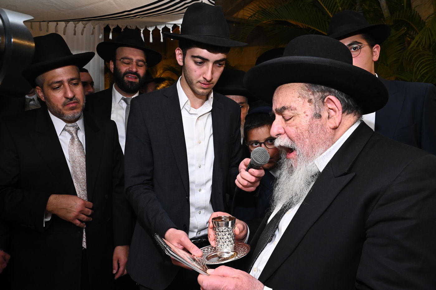 שמחת נישואי נכדת היו"ר ש"ס הרב אריה דרעי