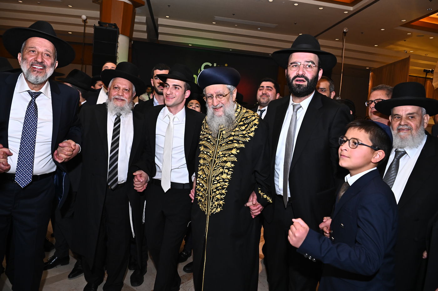 שמחת נישואי נכדת היו"ר ש"ס הרב אריה דרעי