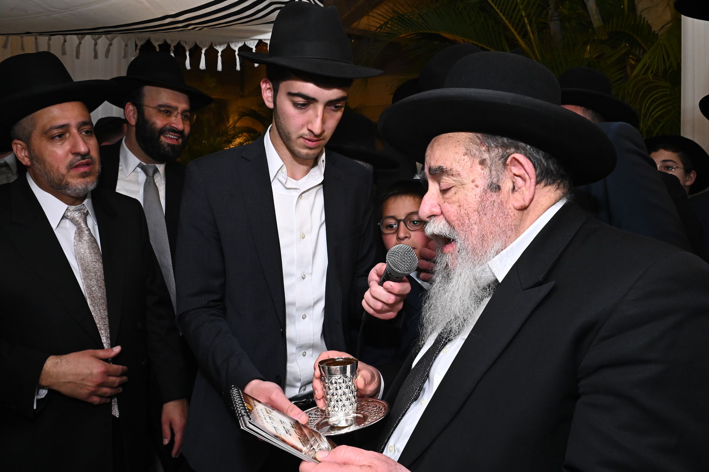 שמחת נישואי נכדת היו"ר ש"ס הרב אריה דרעי