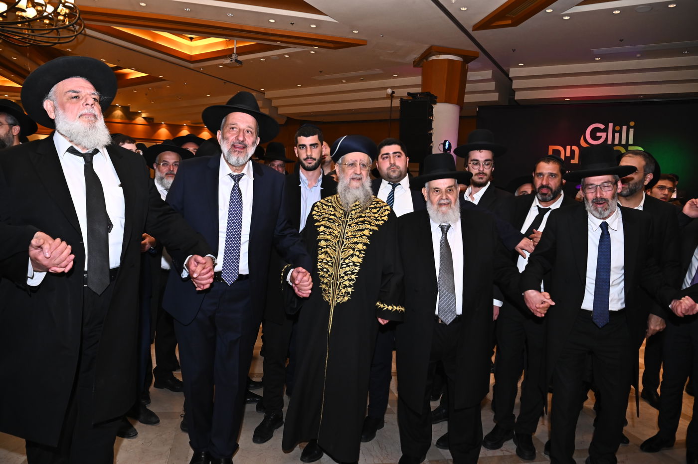 שמחת נישואי נכדת היו"ר ש"ס הרב אריה דרעי