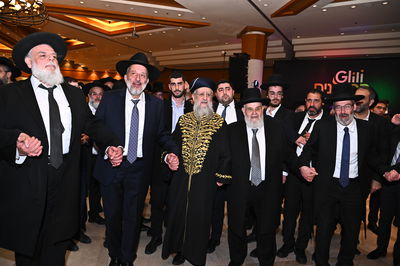 שמחת נישואי נכדת היו"ר ש"ס הרב אריה דרעי