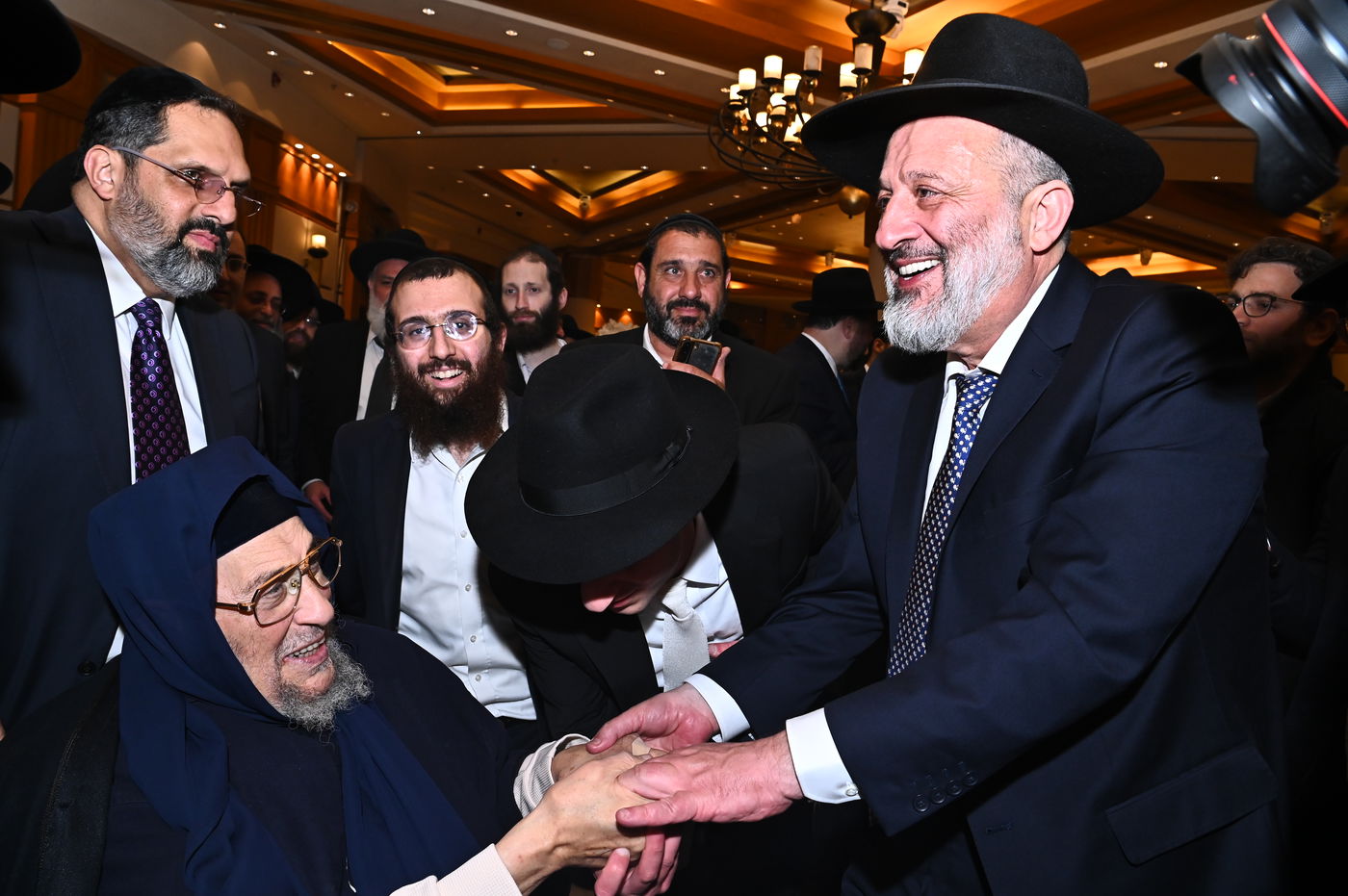 שמחת נישואי נכדת היו"ר ש"ס הרב אריה דרעי