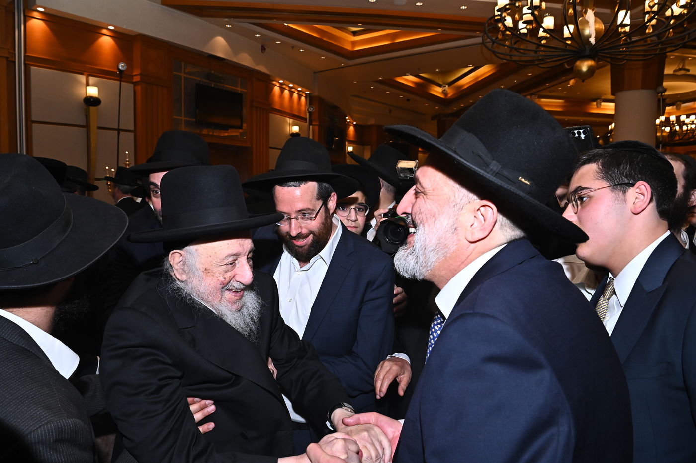 שמחת נישואי נכדת היו"ר ש"ס הרב אריה דרעי