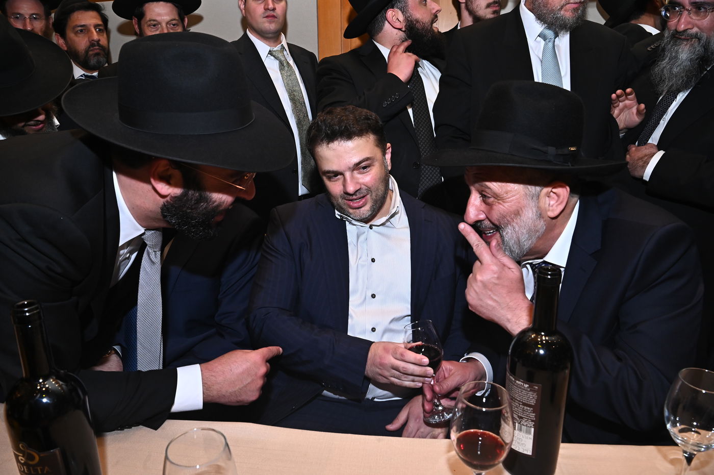 שמחת נישואי נכדת היו"ר ש"ס הרב אריה דרעי