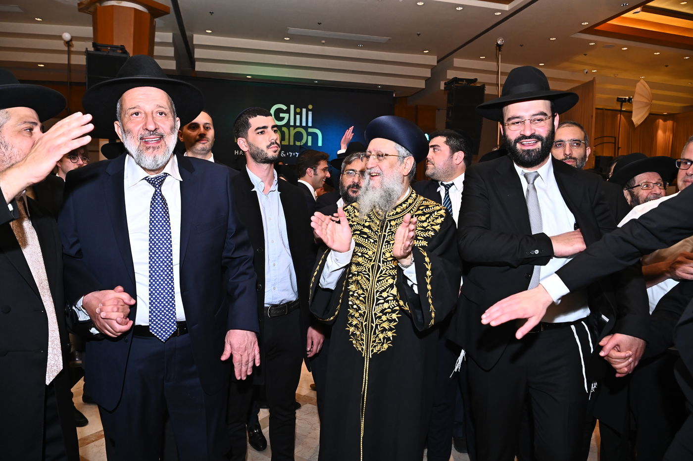 שמחת נישואי נכדת היו"ר ש"ס הרב אריה דרעי