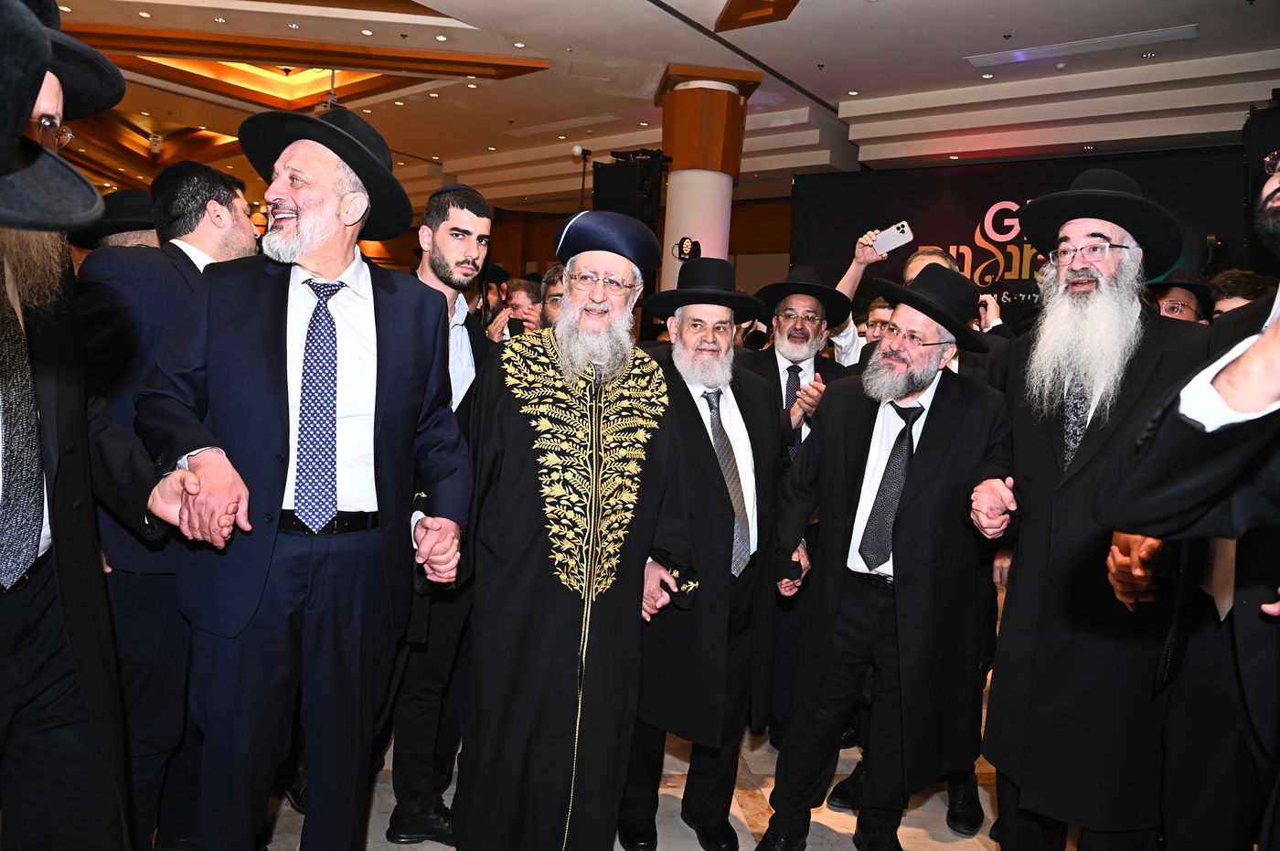 שמחת נישואי נכדת היו"ר ש"ס הרב אריה דרעי