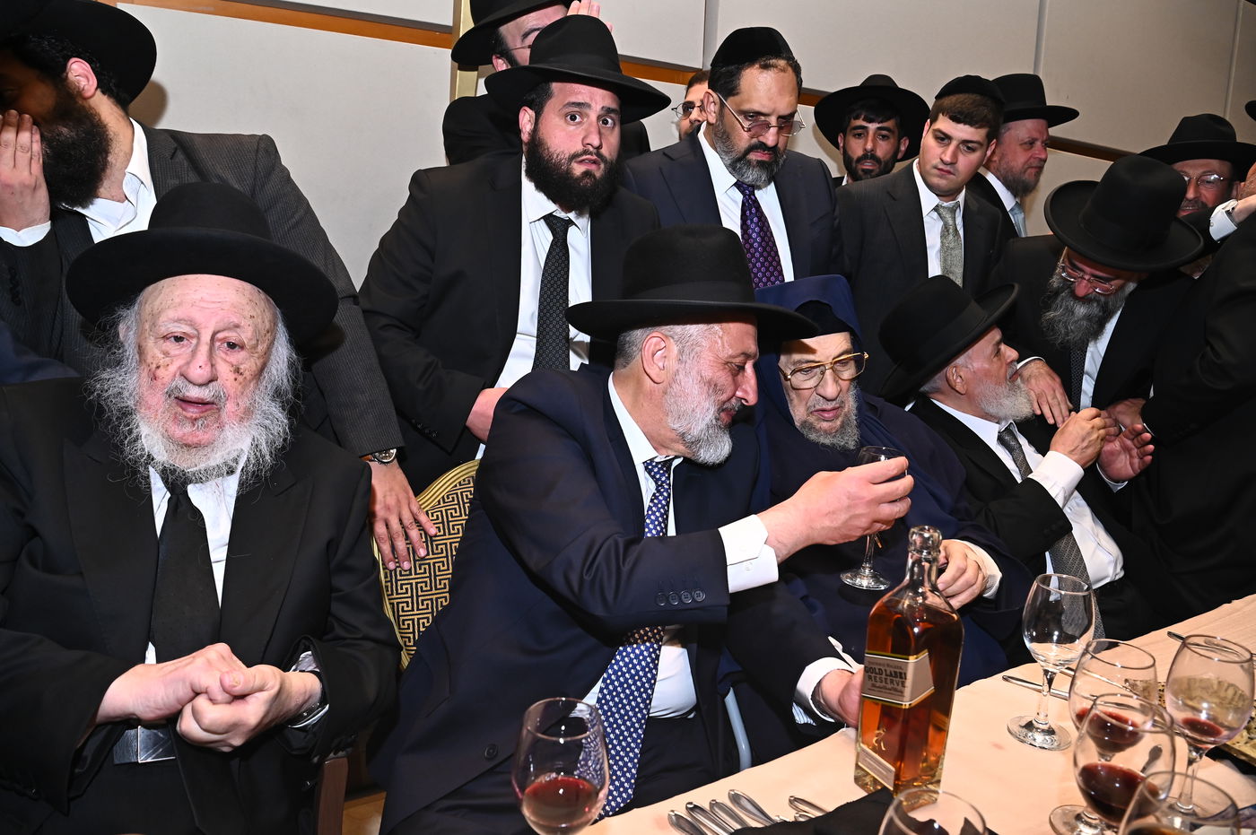 שמחת נישואי נכדת היו"ר ש"ס הרב אריה דרעי