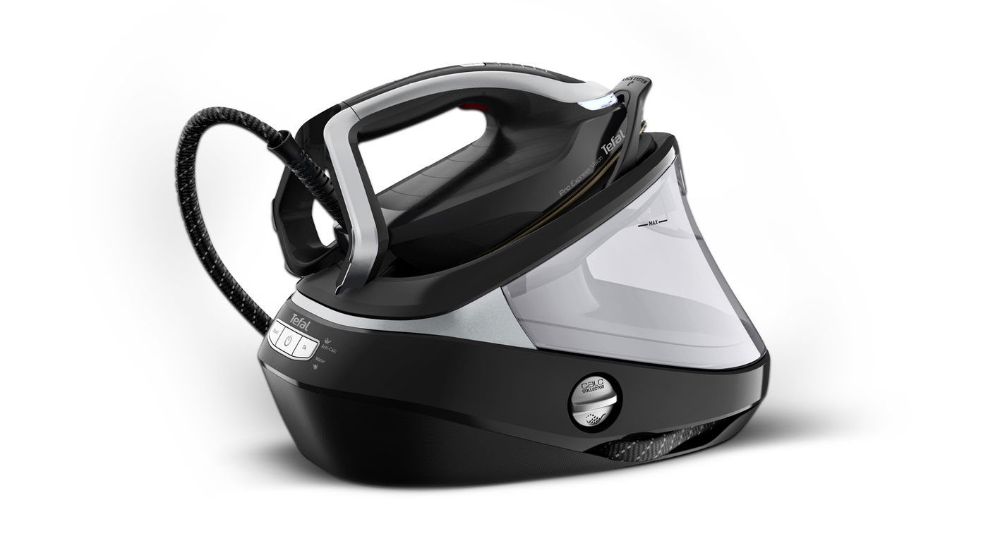 סדרת GV של טפאל בעלת עיצוב חדשני, עוצמה מירבית והיחידה עם תאורה מובנית בקצה המגהץ.