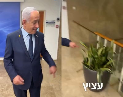 נתניהו הצביע על העציץ: זה מה שהם רוצים שאנחנו נהיה