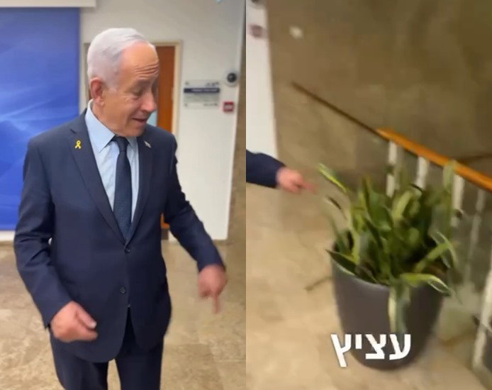 נתניהו הצביע על העציץ: זה מה שהם רוצים שאנחנו נהיה