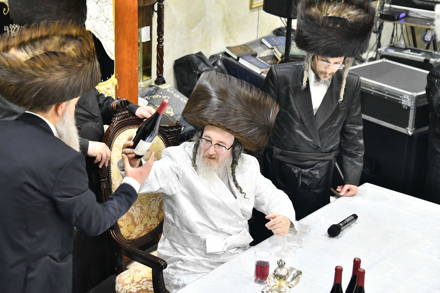 פורים בחצה"ק ביאלה בבני ברק בירושלים