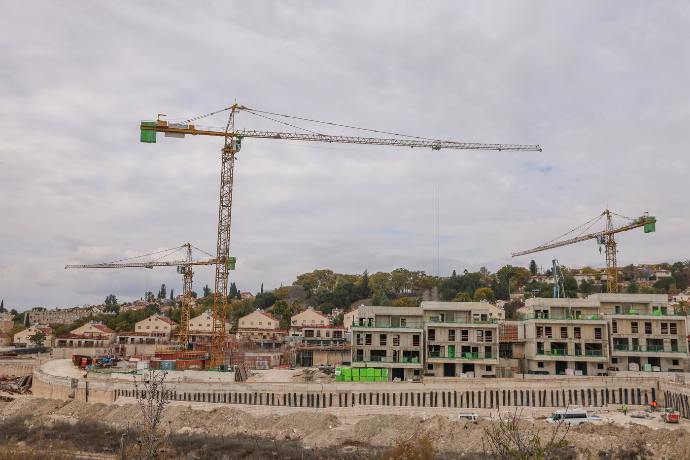 בנייה חדשה בעיר בית שמש