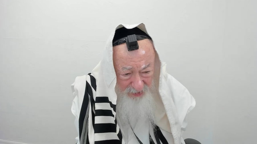 הרב יעקב דוד סטפנסקי בשיעור על מסכת נזיר
