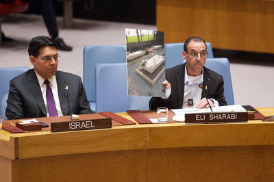 שרעבי באו"ם: אני ראיתי את מחבלי חמאס אוכלים מהסיוע