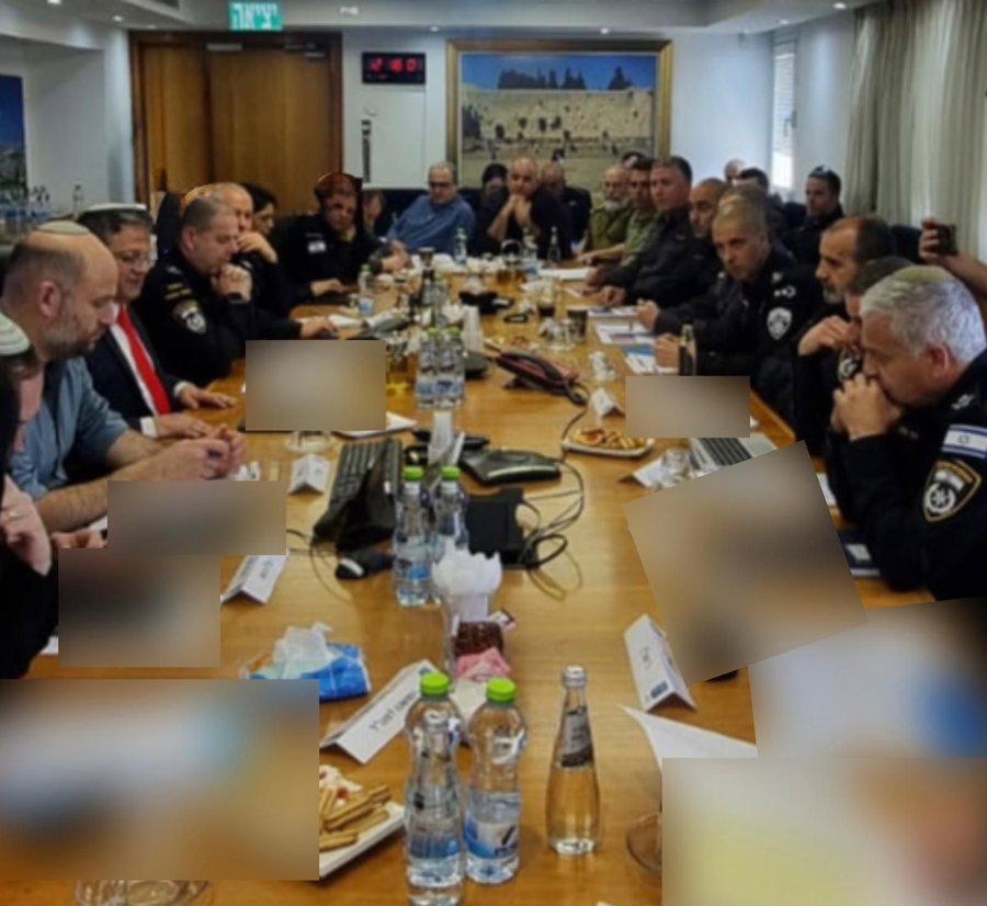 בן גביר חזר למשרד: "יהיה כאן עוד יותר טוב, כמו השיר"