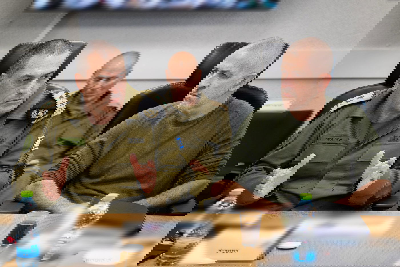 ראש השב"כ רונן בר בהערכת מצב עם הרמטכ"ל