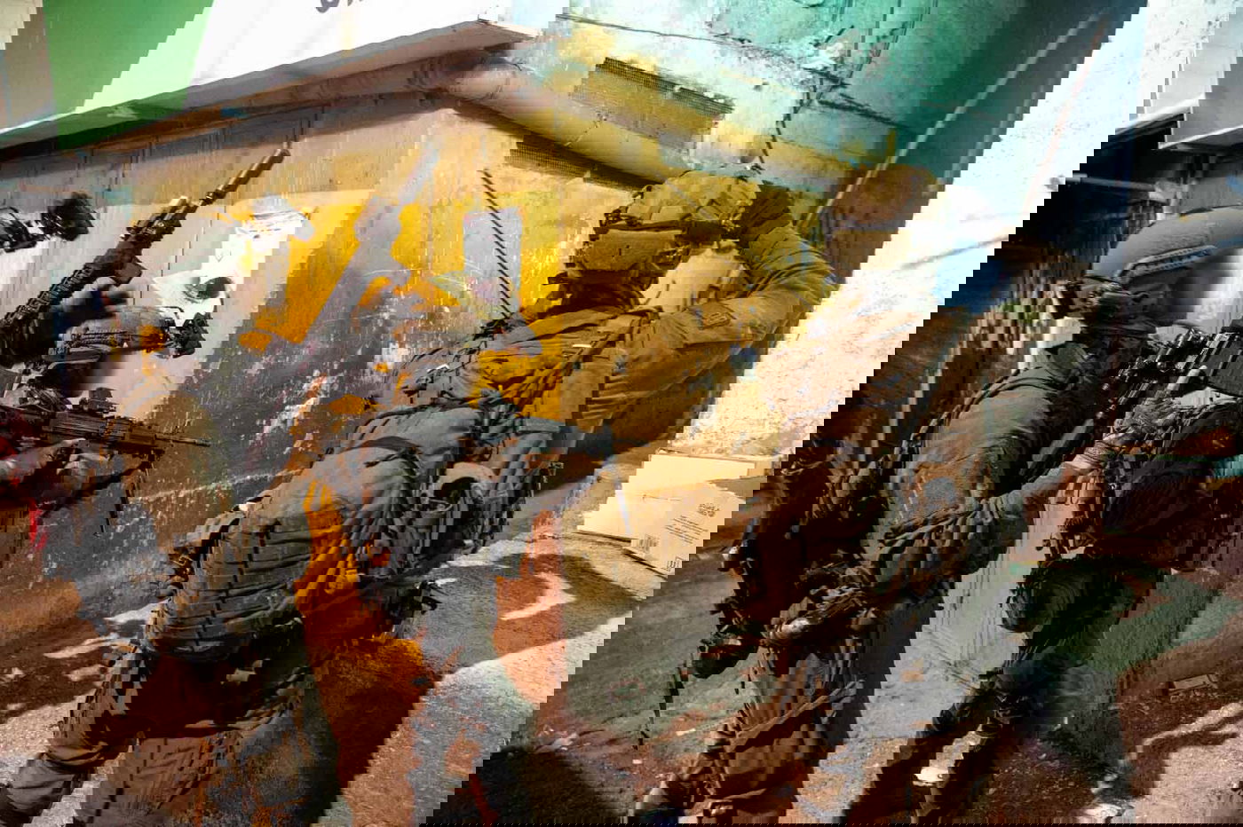 פעילות כוחות מגלן בשכם