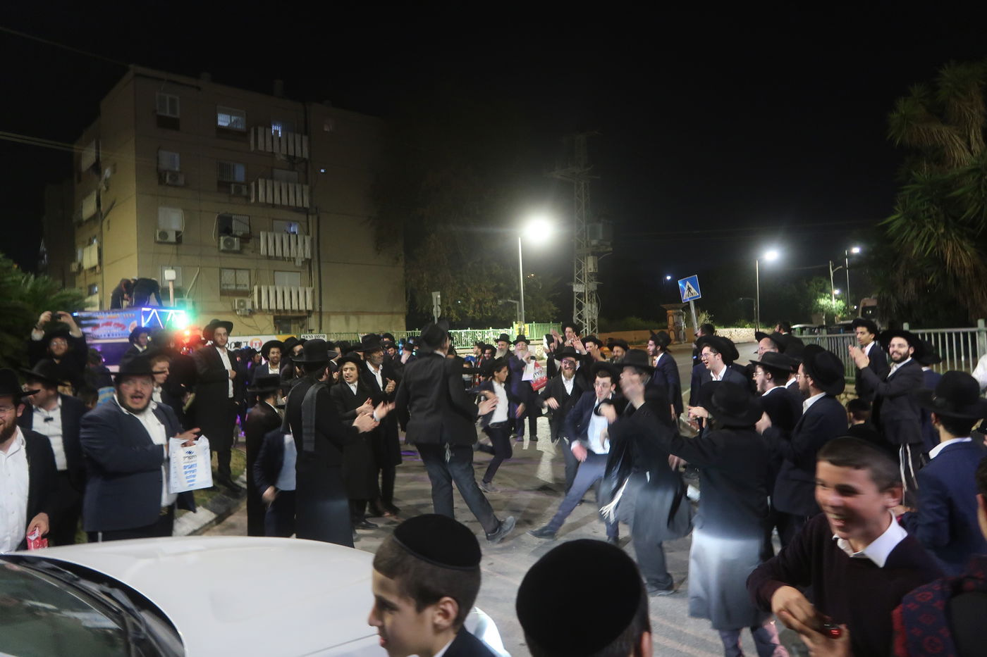 קבלת פנים בעיר נתיבות לאסיר עידן ישראל