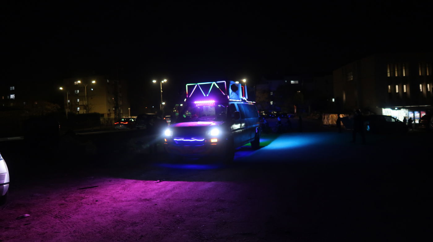 קבלת פנים בעיר נתיבות לאסיר עידן ישראל