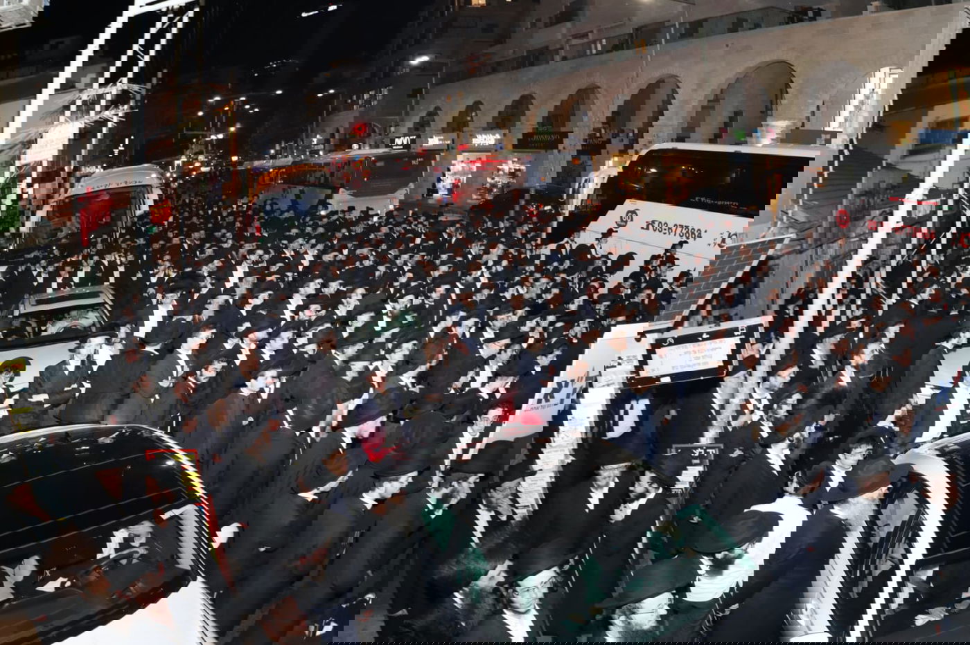  מסע הלוויית הגאון רבי נחמן פלונצ'ק זצ"ל