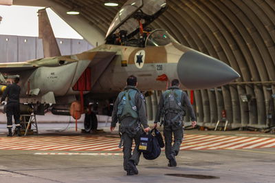 האנגר טייסת הקרב 