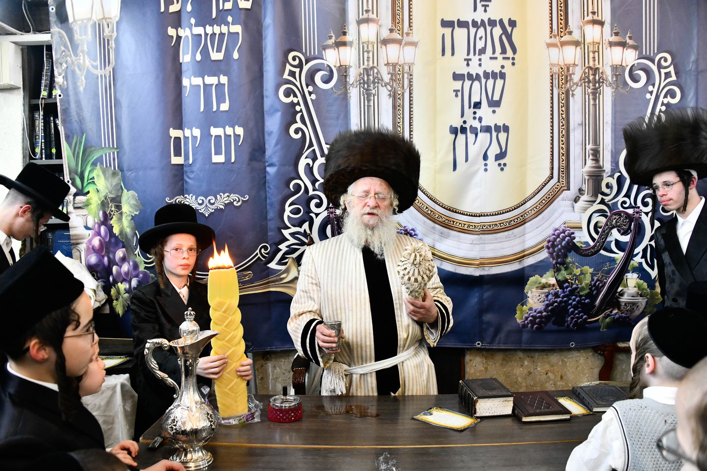 שמחת בית שאץ - אזמרה - זידטשויב- צאנז ירושלים- רמת שלמה