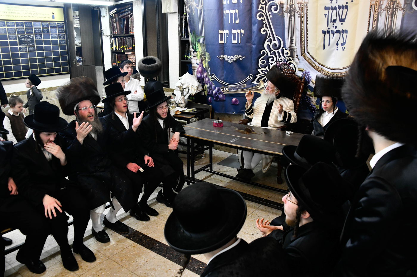 שמחת בית שאץ - אזמרה - זידטשויב- צאנז ירושלים- רמת שלמה