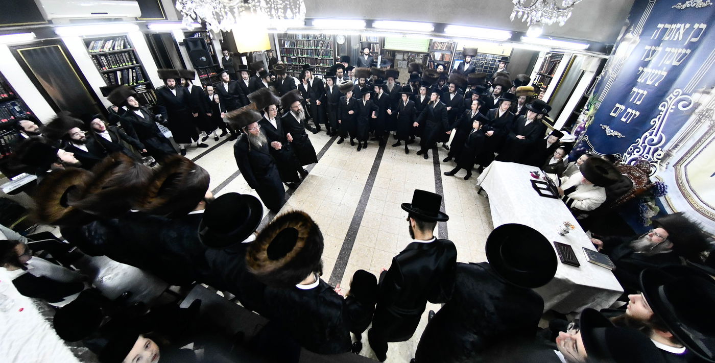 שמחת בית שאץ - אזמרה - זידטשויב- צאנז ירושלים- רמת שלמה