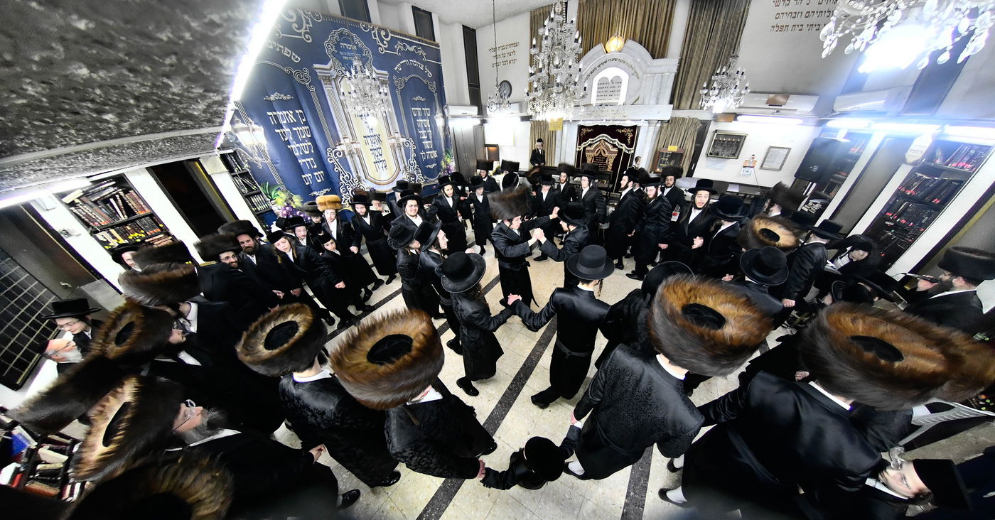 שמחת בית שאץ - אזמרה - זידטשויב- צאנז ירושלים- רמת שלמה