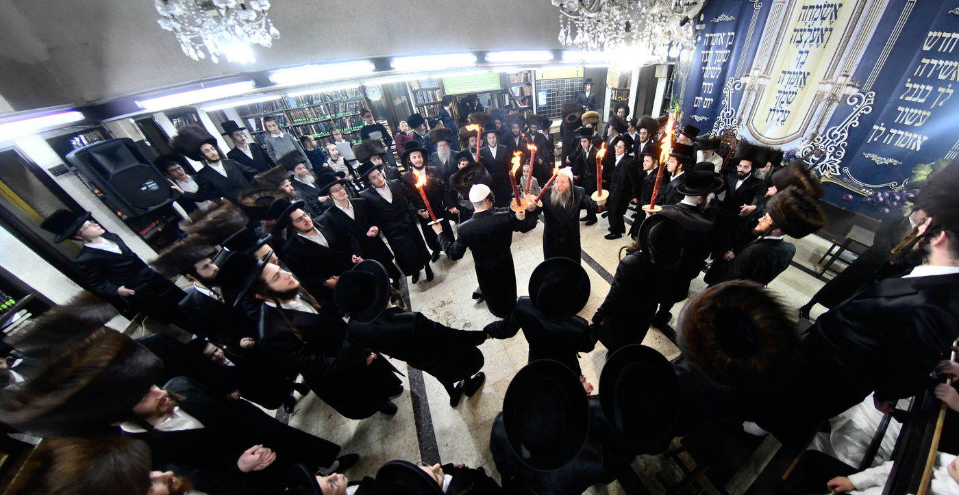 שמחת בית שאץ - אזמרה - זידטשויב- צאנז ירושלים- רמת שלמה