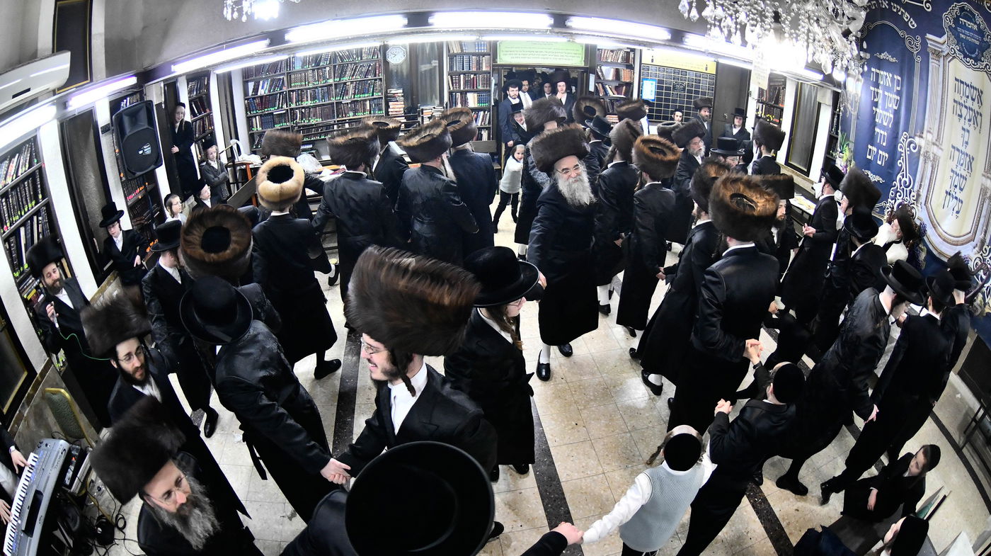 שמחת בית שאץ - אזמרה - זידטשויב- צאנז ירושלים- רמת שלמה