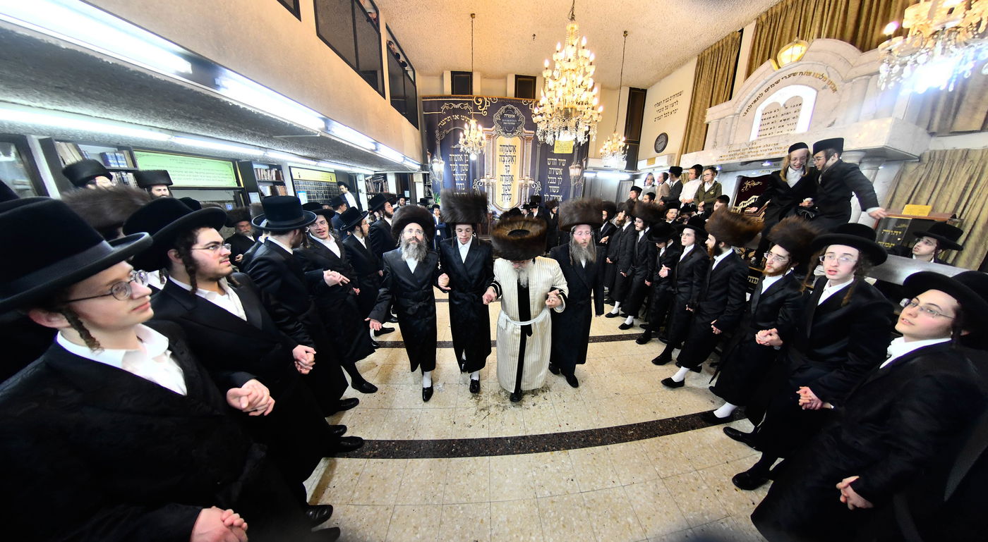 שמחת בית שאץ - אזמרה - זידטשויב- צאנז ירושלים- רמת שלמה