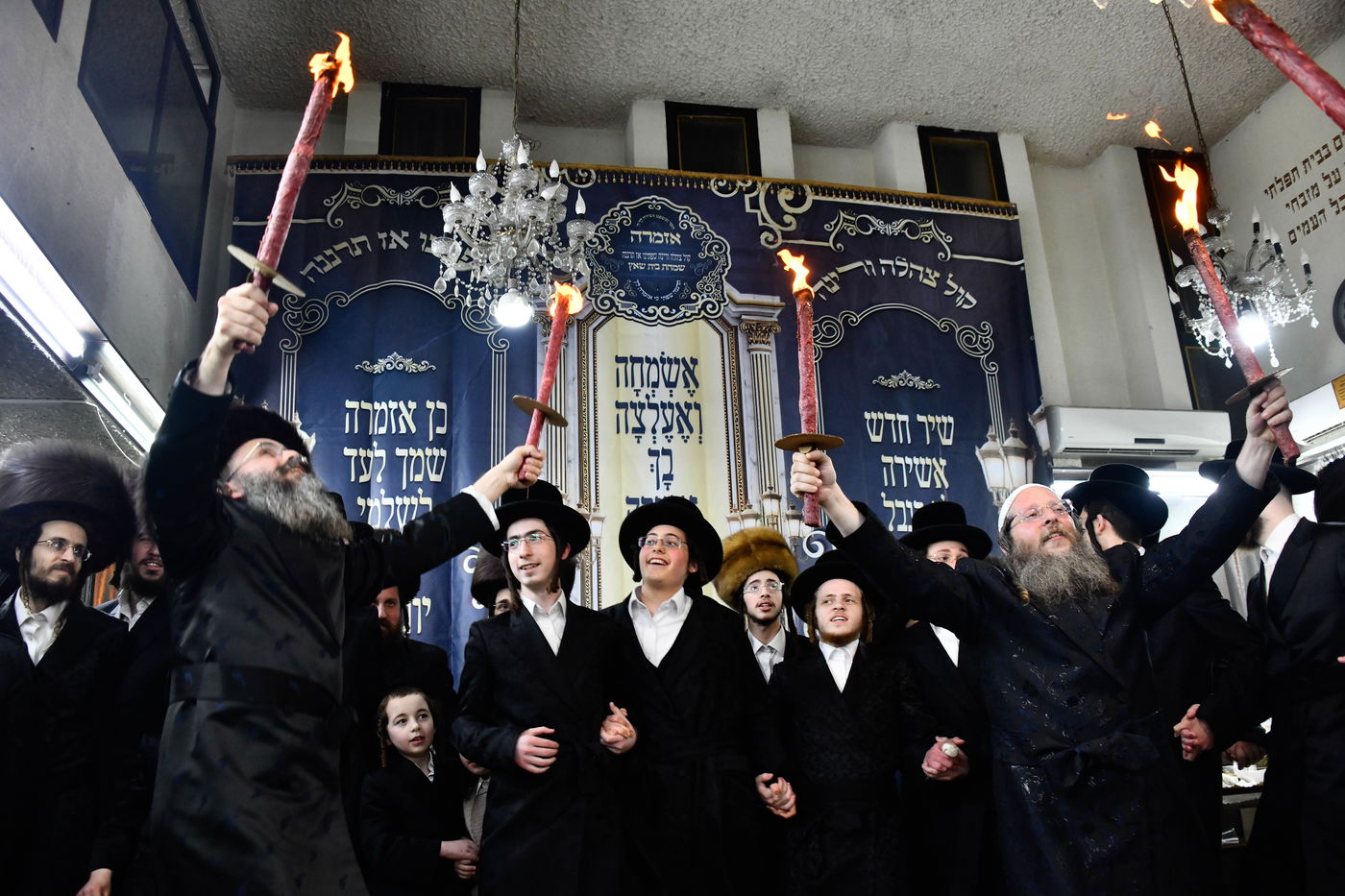 שמחת בית שאץ - אזמרה - זידטשויב- צאנז ירושלים- רמת שלמה