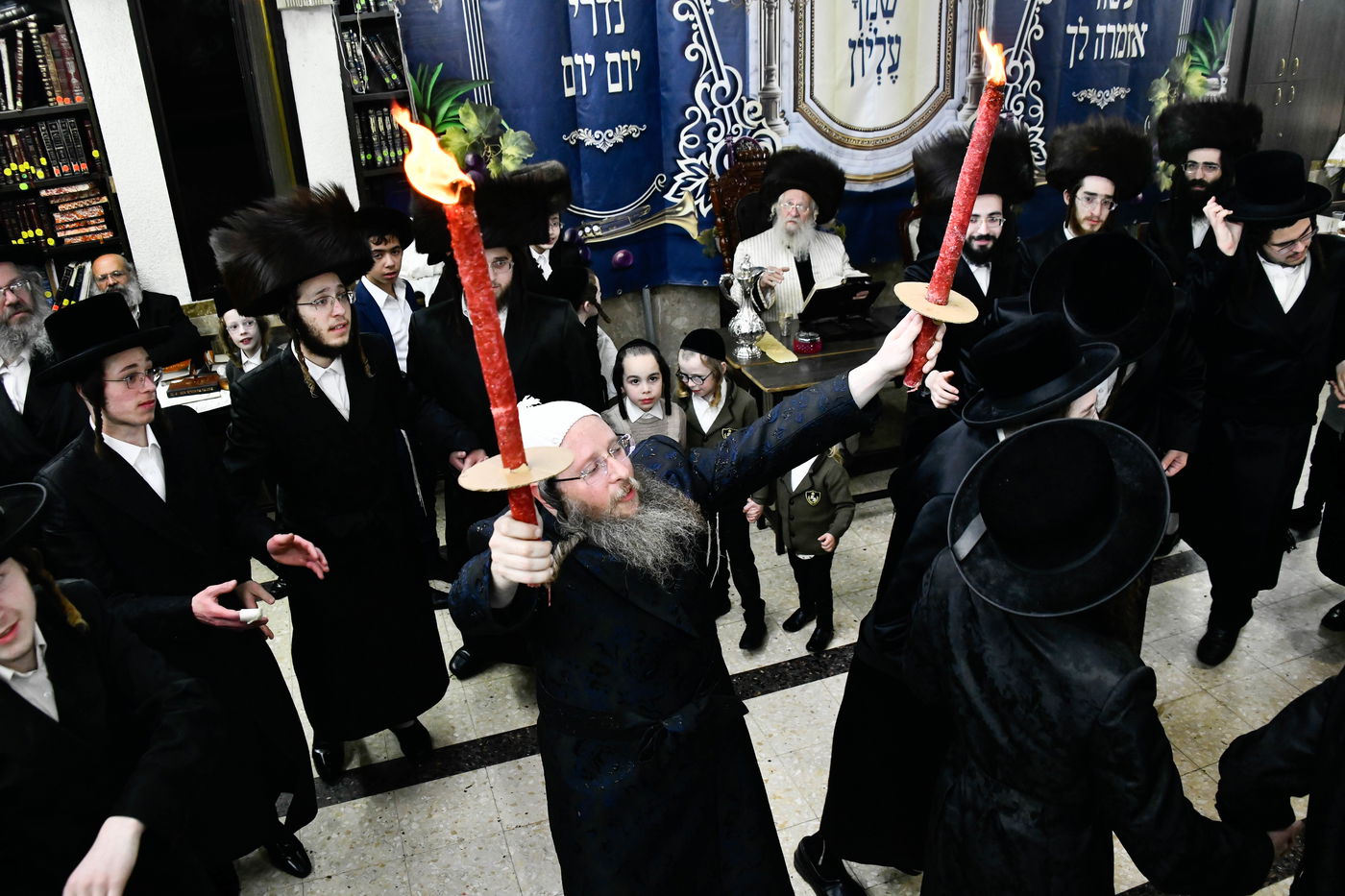 שמחת בית שאץ - אזמרה - זידטשויב- צאנז ירושלים- רמת שלמה