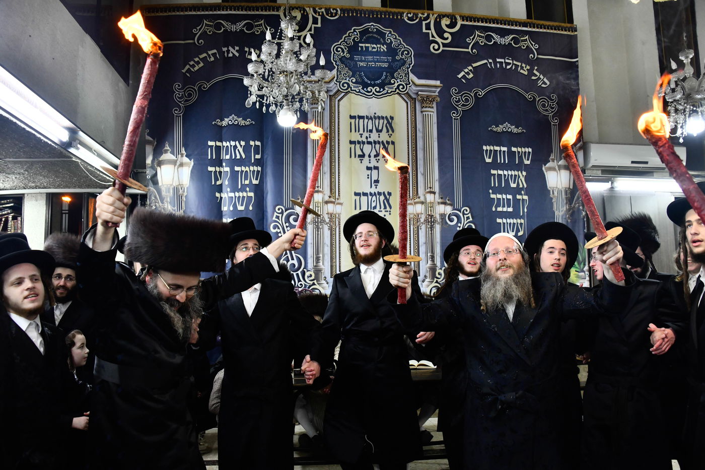 שמחת בית שאץ - אזמרה - זידטשויב- צאנז ירושלים- רמת שלמה