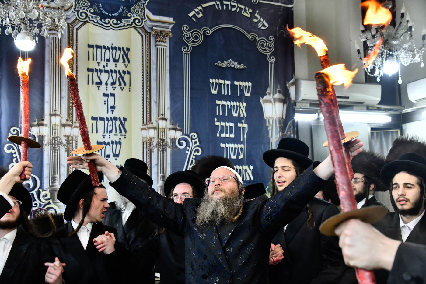 שמחת בית שאץ - אזמרה - זידטשויב- צאנז ירושלים- רמת שלמה