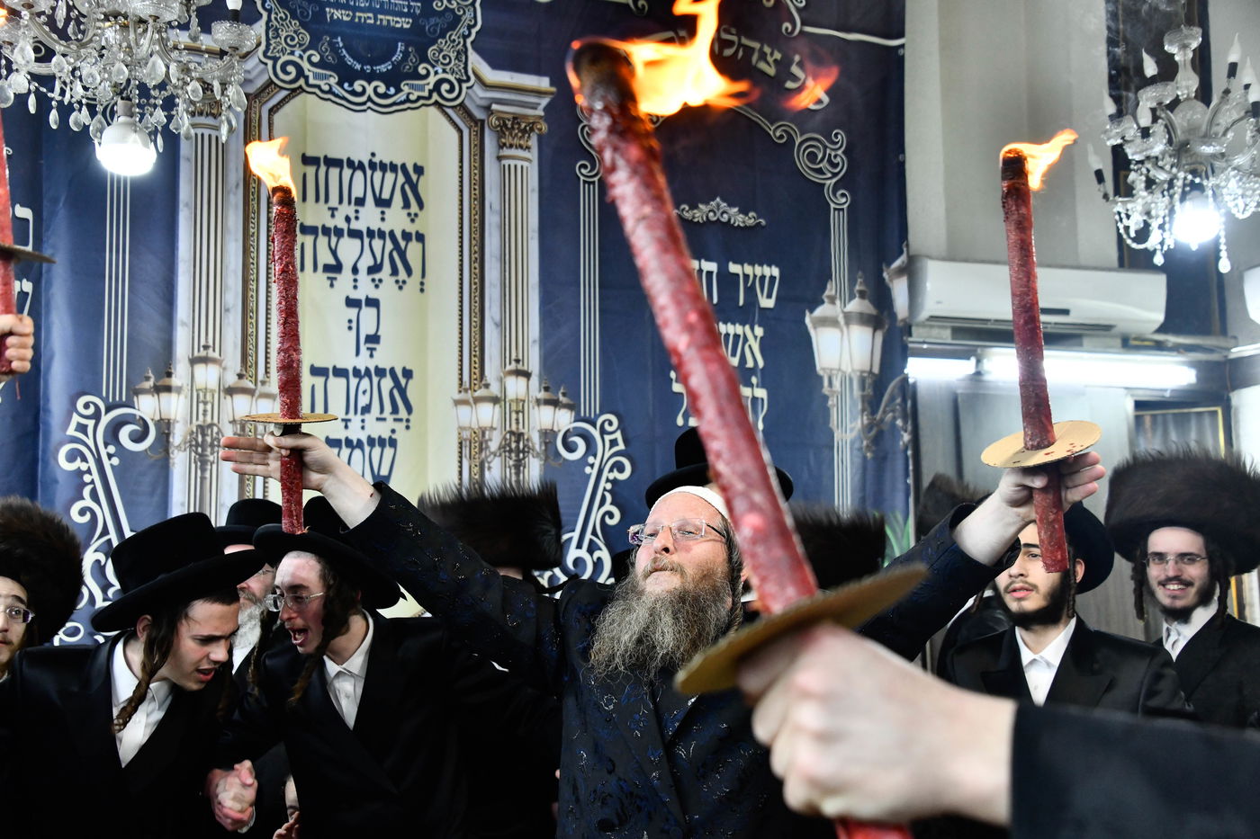 שמחת בית שאץ - אזמרה - זידטשויב- צאנז ירושלים- רמת שלמה