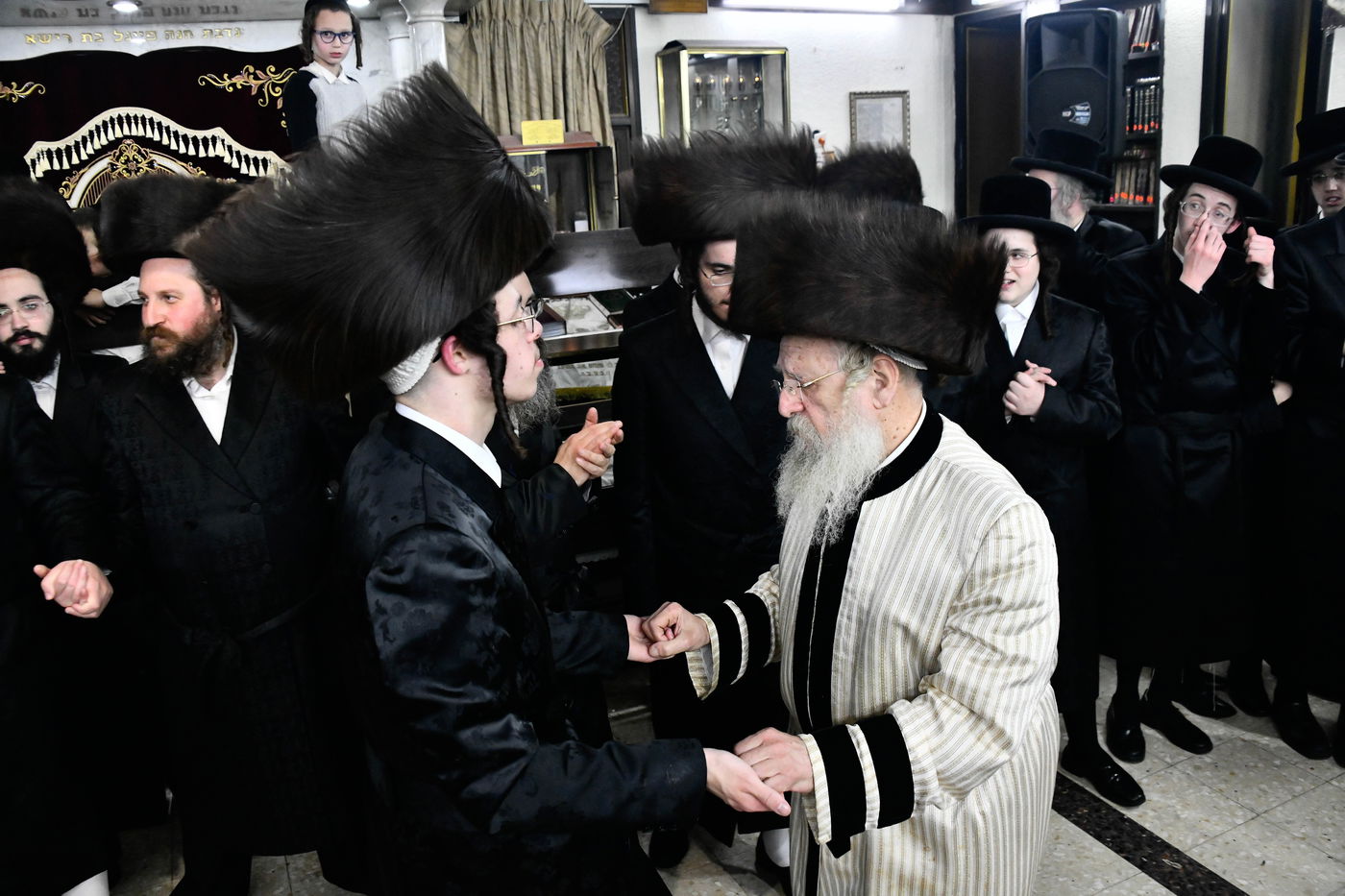 שמחת בית שאץ - אזמרה - זידטשויב- צאנז ירושלים- רמת שלמה