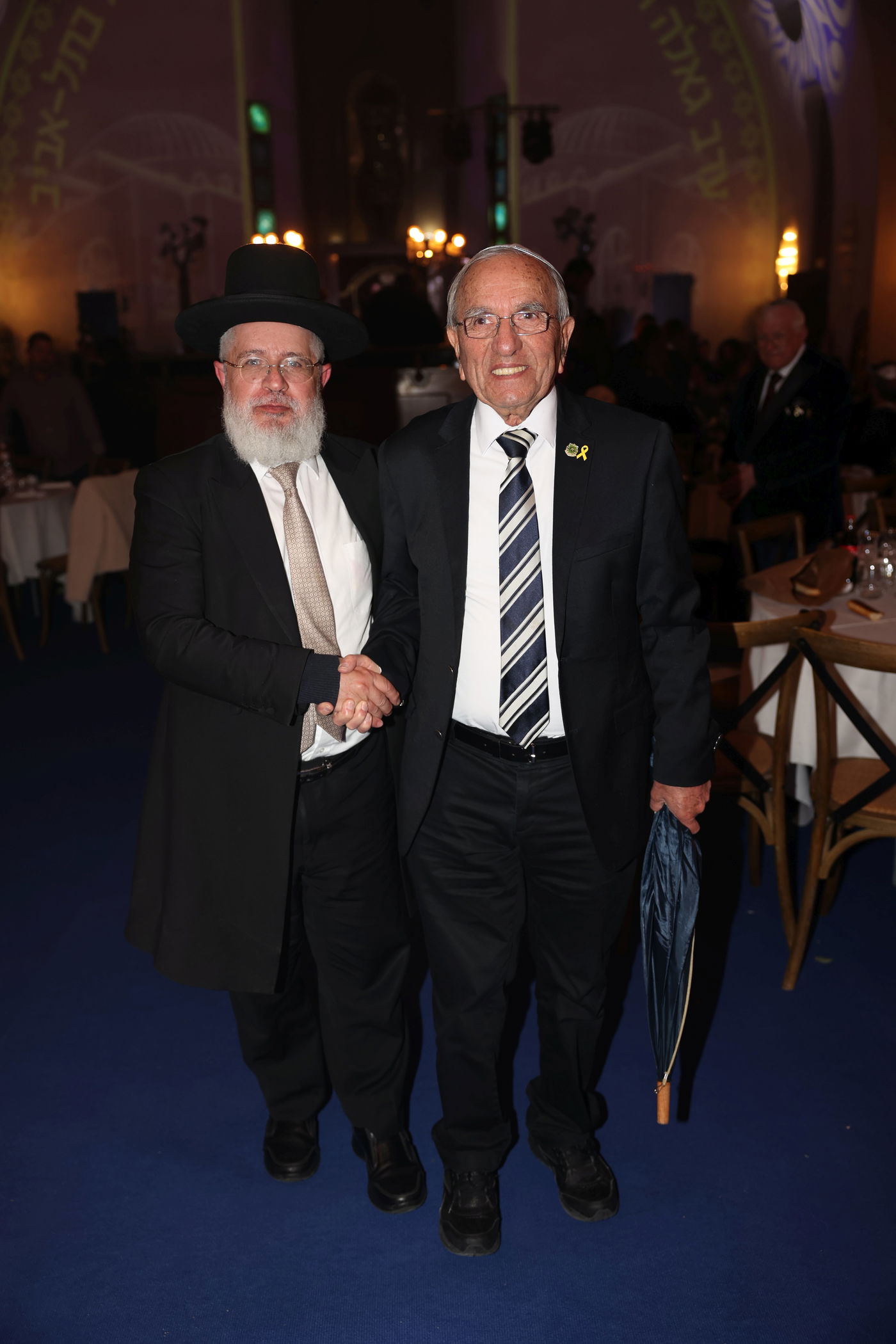  פרידה היסטורית בבית הכנסת הגדול בתל- אביב