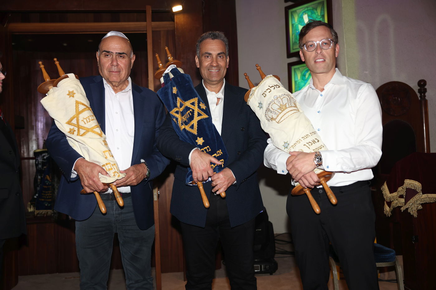  פרידה היסטורית בבית הכנסת הגדול בתל- אביב