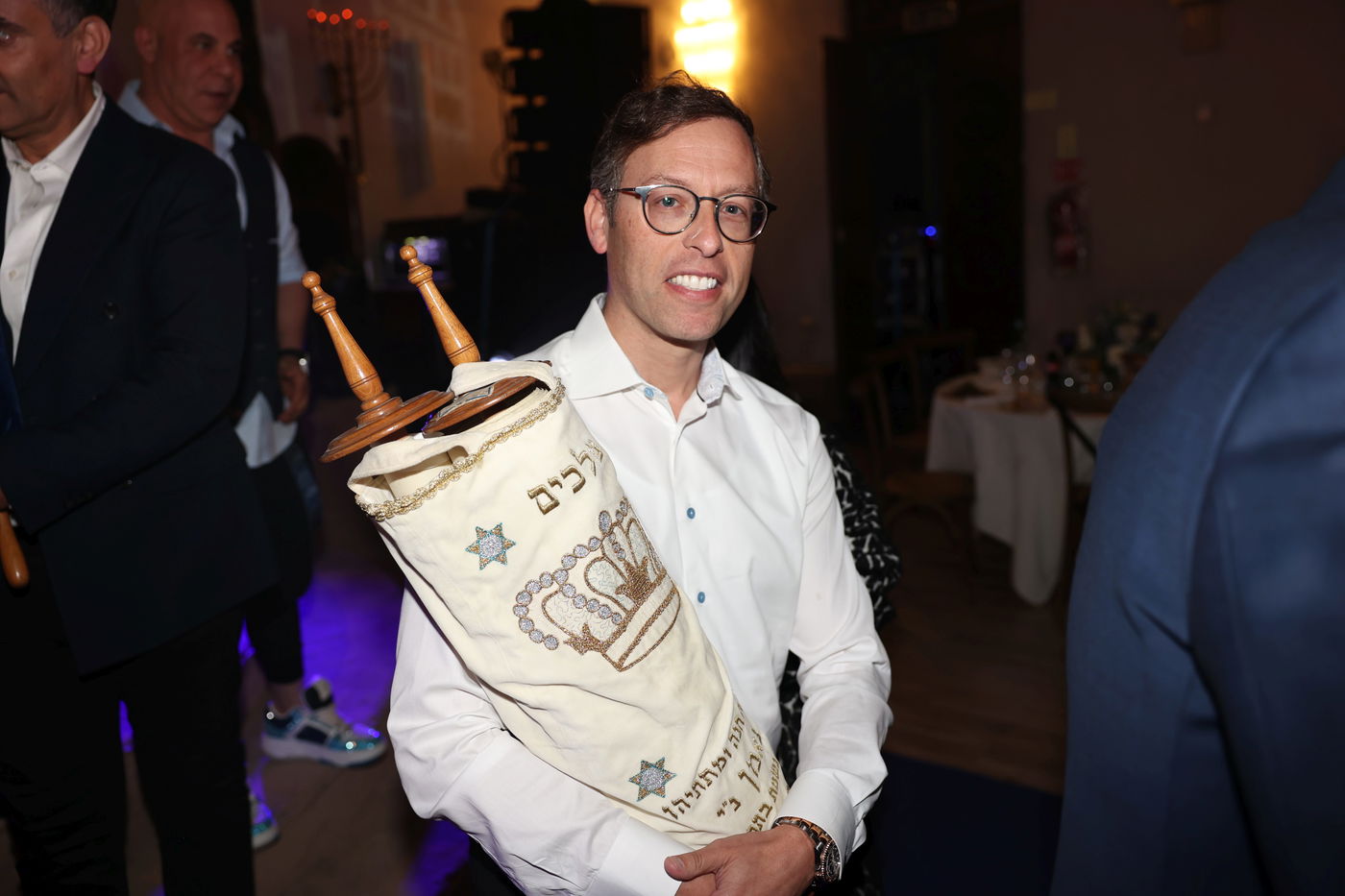  פרידה היסטורית בבית הכנסת הגדול בתל- אביב