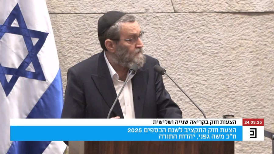גפני במליאה
