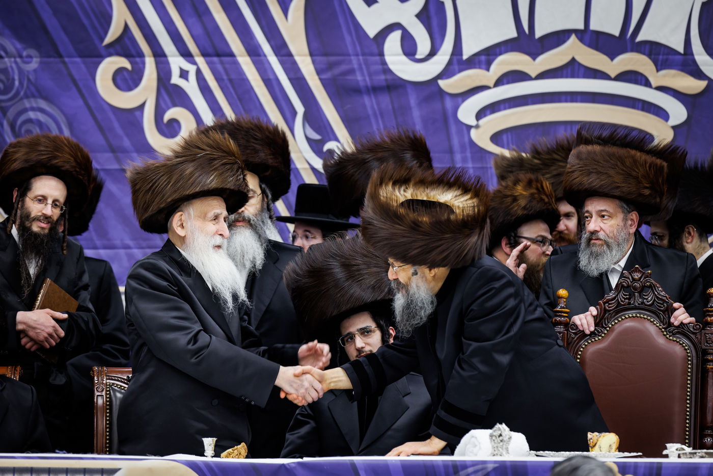 שמחת נישואי נכדת האדמו"ר מבאבוב 45