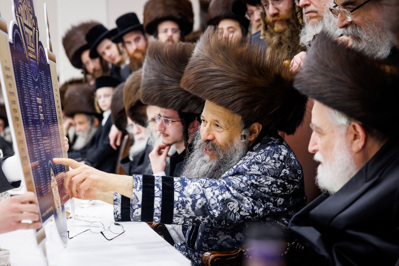 שמחת נישואי נכדת האדמו"ר מבאבוב 45