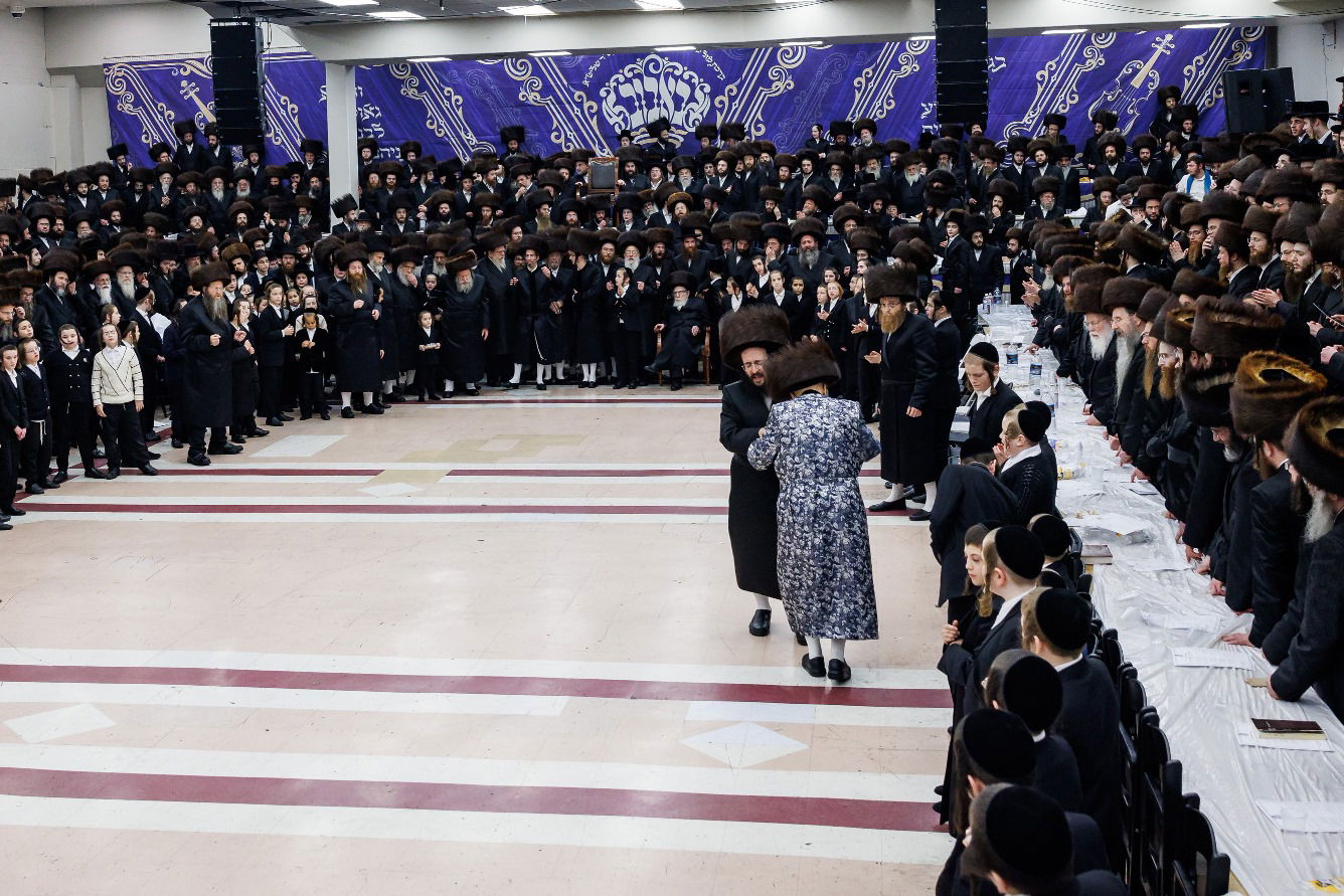 שמחת נישואי נכדת האדמו"ר מבאבוב 45